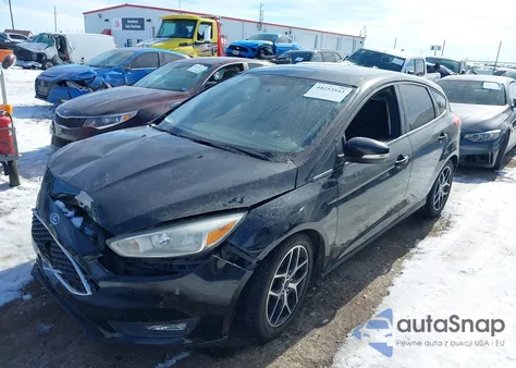 2017 Ford Focus Sel из США, поврежденный, VIN 1FADP3M20HL290637